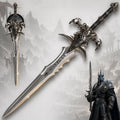 Swords and more Frostmourne Schwert Replik, Lich King Frostmourne Schwert Replikat 106 cm, World of Warcraft, Gaming Deko, Schwert aus Metall für Wow Cosplay, Deko Schwert & Gamer Geschenk