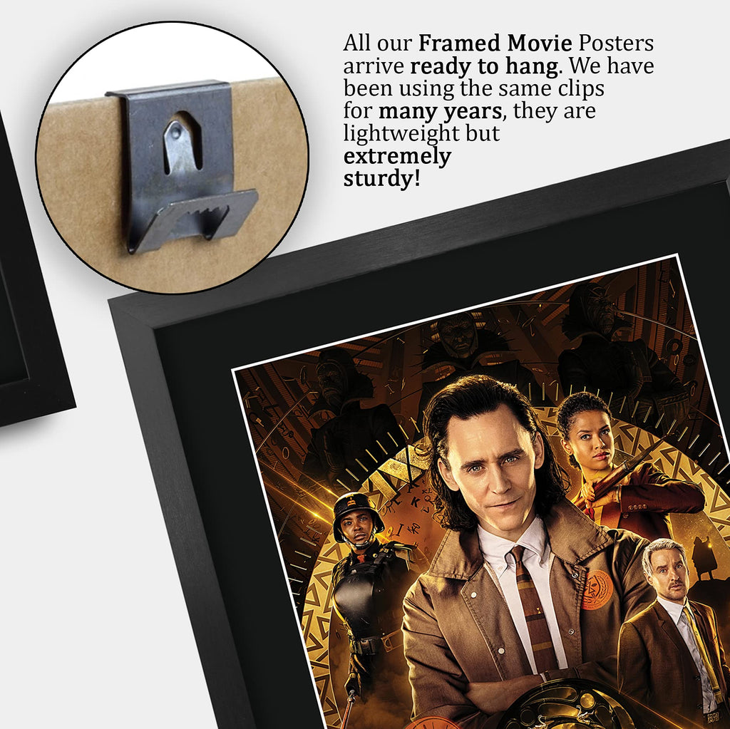 HWC Trading Loki Geschenke Gedrucktes Signiertes Autogramm Foto für Fans von Fernsehn Memorabilien - A3 Gerahmt