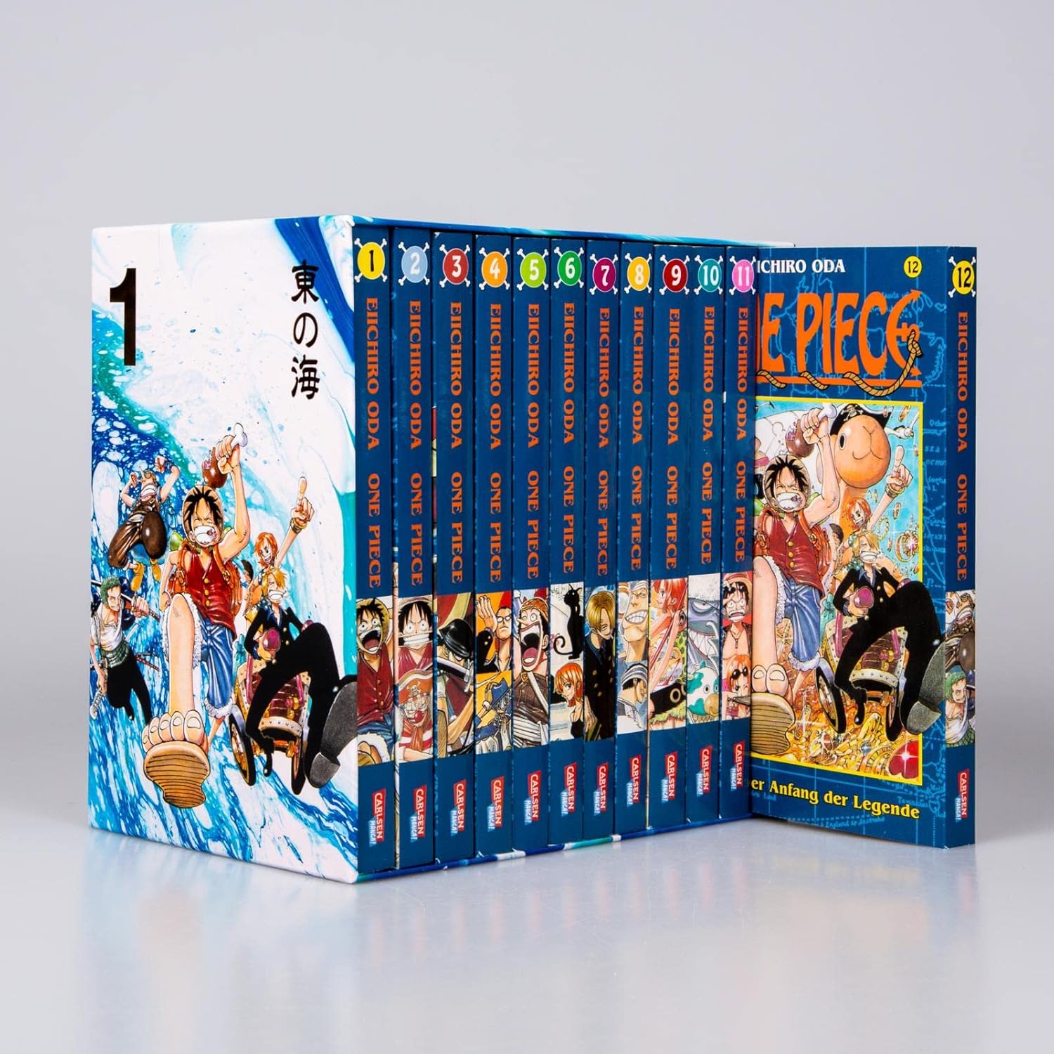 One Piece Sammelschuber 1: East Blue (inklusive Band 1–12): Piraten, Abenteuer und der größte Schatz der Welt!