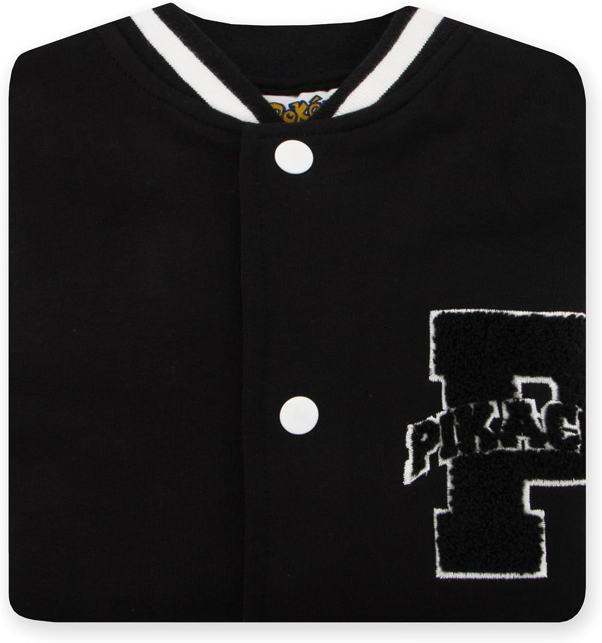 Pokemon Jacke Für Jungen, Pikachu Bomberjacke Mit Bouclé Applikation, Jacken Für Jungen Aus Baumwolle, Jacke Bomberjacke Mit Print Im Versity-Stil