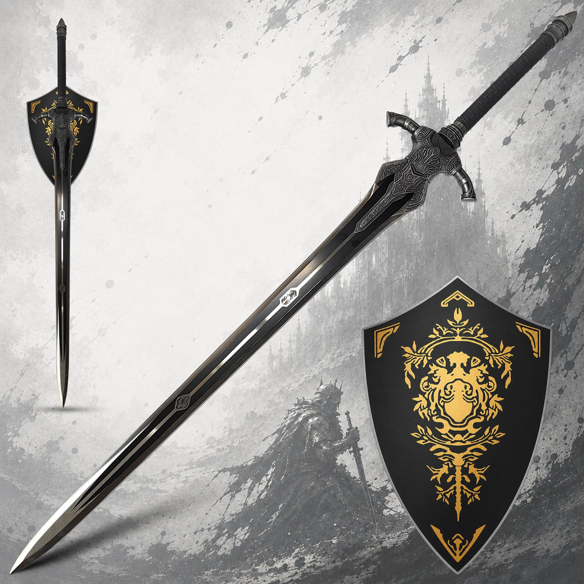 Elden Ring Schwert & Katana Repliken | Gamer Sword | Sammlerschwert & Cosplay Gamer Merch Zubehör Spiel | Fans und Cosplay