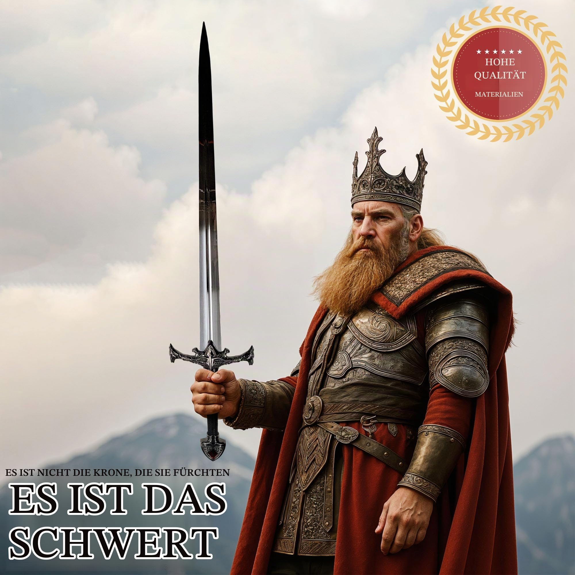 Game of Thrones Schwert | Authentisches Stück aus der Welt von Westeros | Stahlschwert | Hochwertige Verarbeitung | Perfekt für Sammler und Fans von Game of Thrones