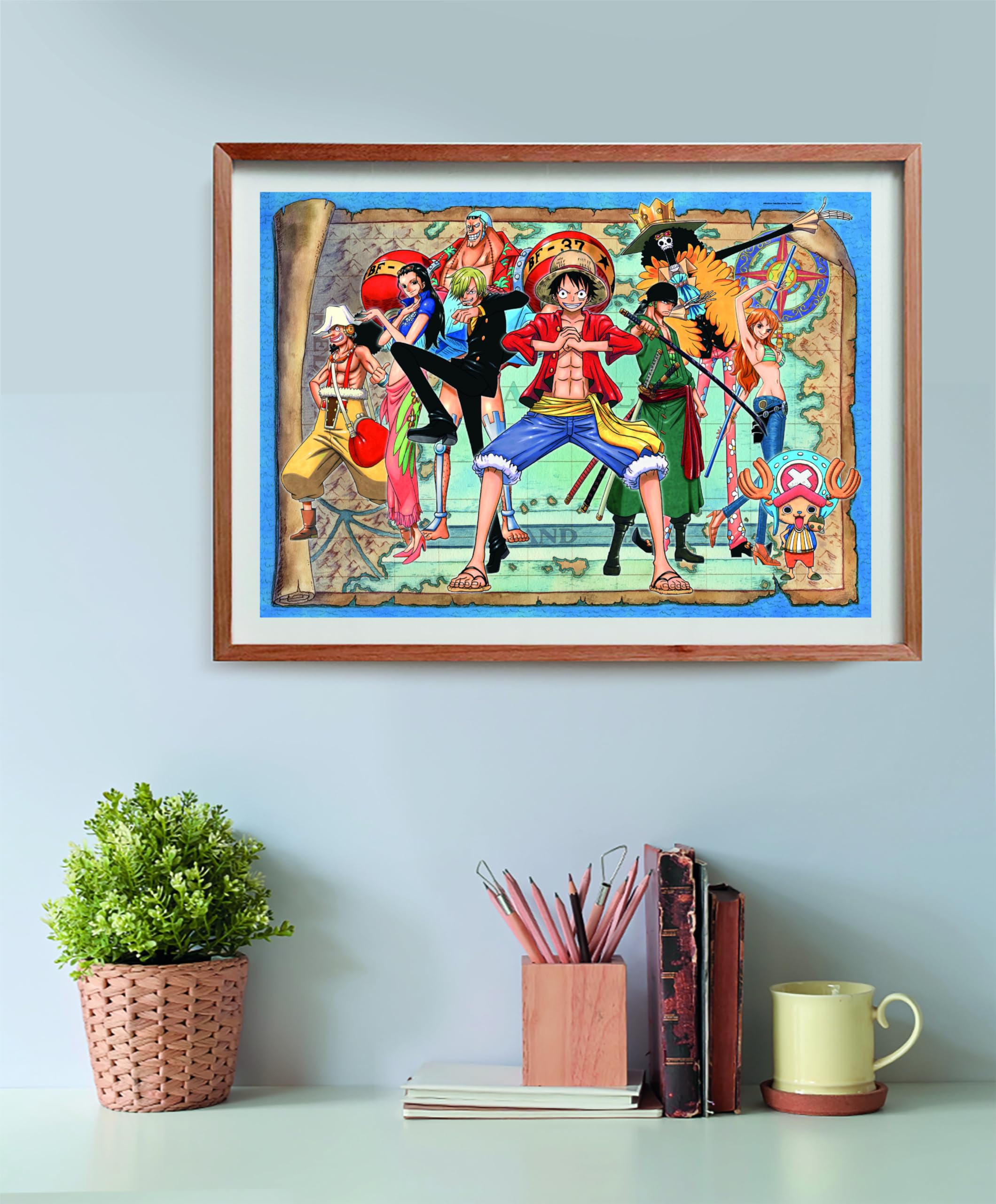 Clementoni One Piece Puzzle 500 Teile - Legespiel für Manga & Anime Fans - Geschenk für Kinder ab 14 Jahren & Erwachsene, 35137
