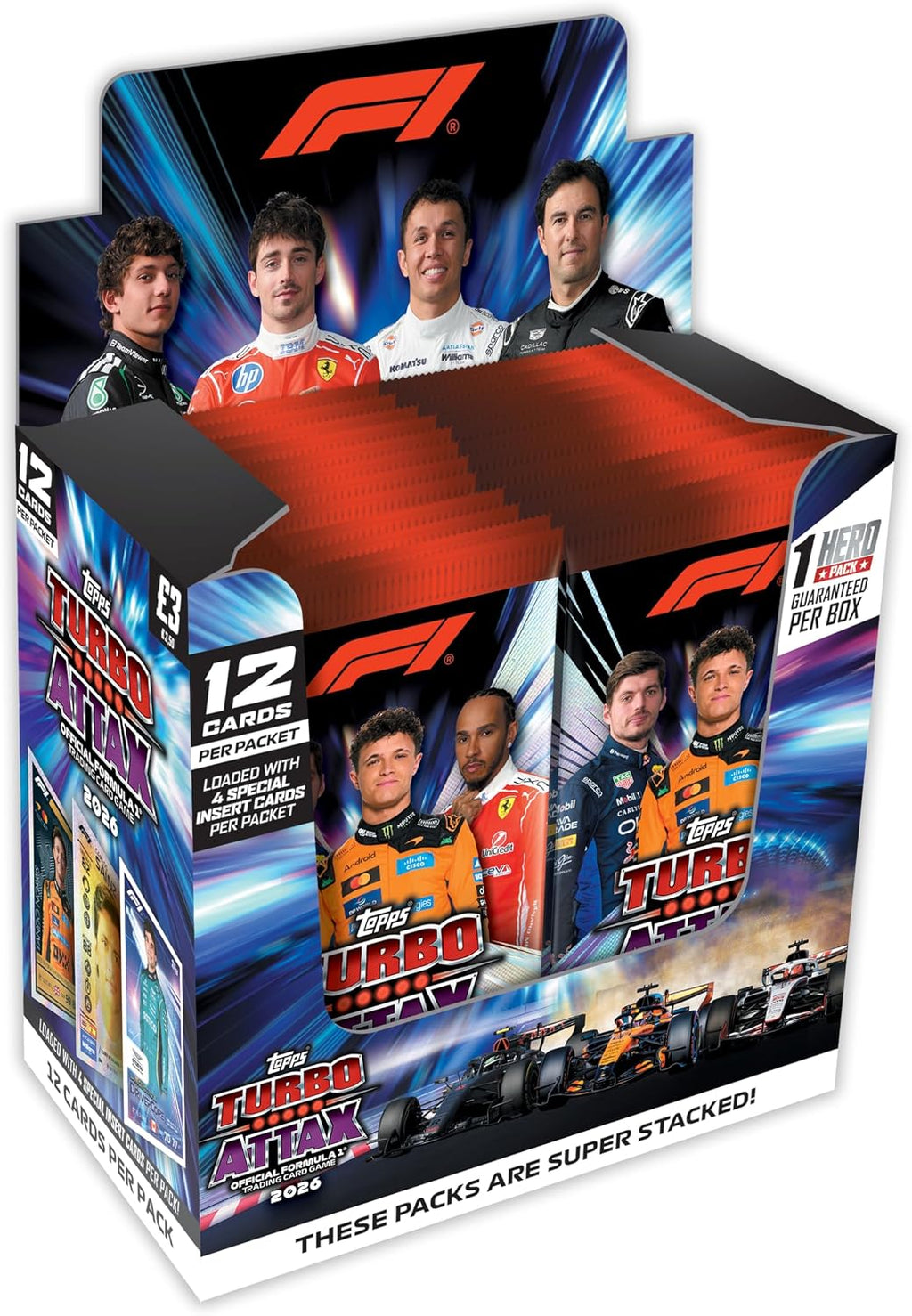Topps Formula 1 2026 Turbo Attax - Full Box