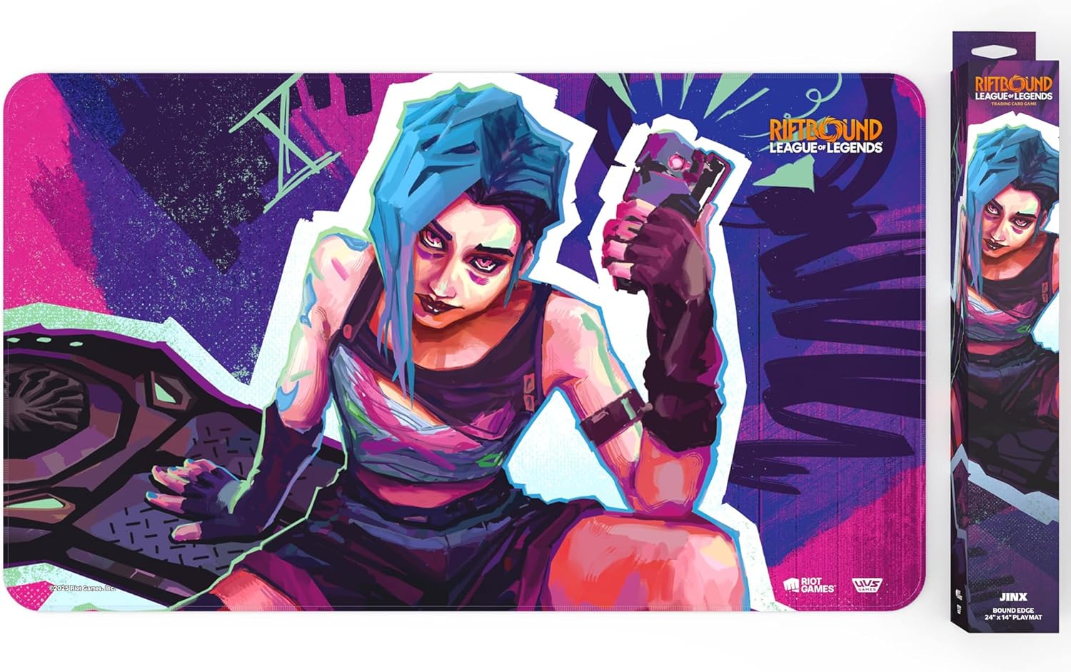 UVS Games Riftbound TCG: League of Legends: Jinx Playmat