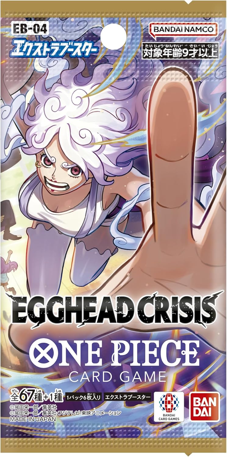 One Piece Card Game Egghead Crisis EB-04 Extra Booster Box (Japanisch) - 24 Packungen