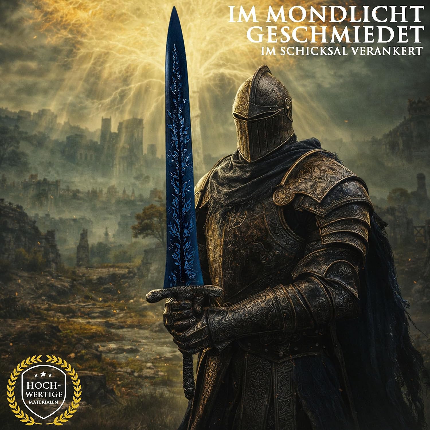 Elden Ring Schwert & Katana Repliken | Gamer Sword | Sammlerschwert & Cosplay Gamer Merch Zubehör Spiel | Fans und Cosplay