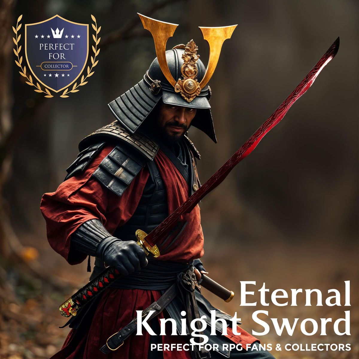 Elden Ring Schwert & Katana Repliken | Gamer Sword | Sammlerschwert & Cosplay Gamer Merch Zubehör Spiel | Fans und Cosplay