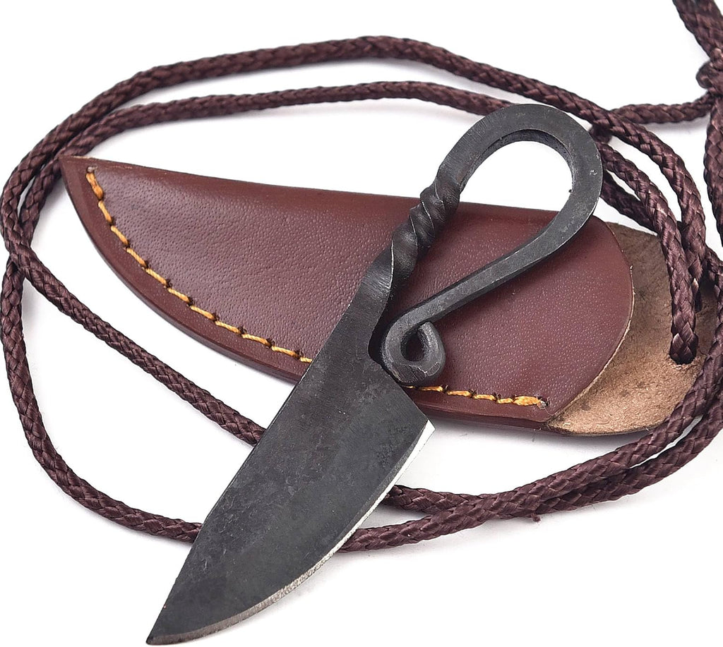 Mittelalter Messer Handgeschmiedet Wikinger 1095 Karbonstahl 692EA