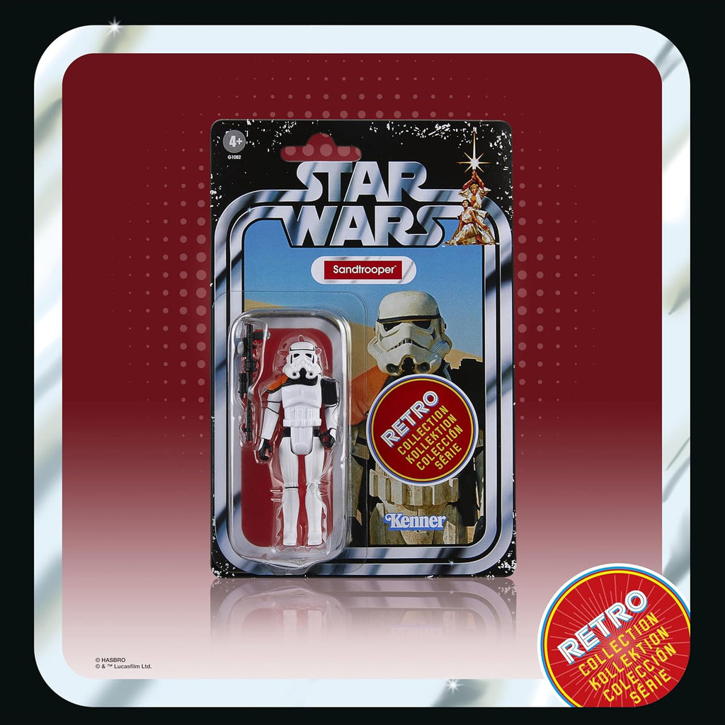 Hasbro Star Wars Retro-Kollektion Star Wars: Eine Neue Hoffnung Multipack, Action-Figuren 6er-Pack, 9,5 cm