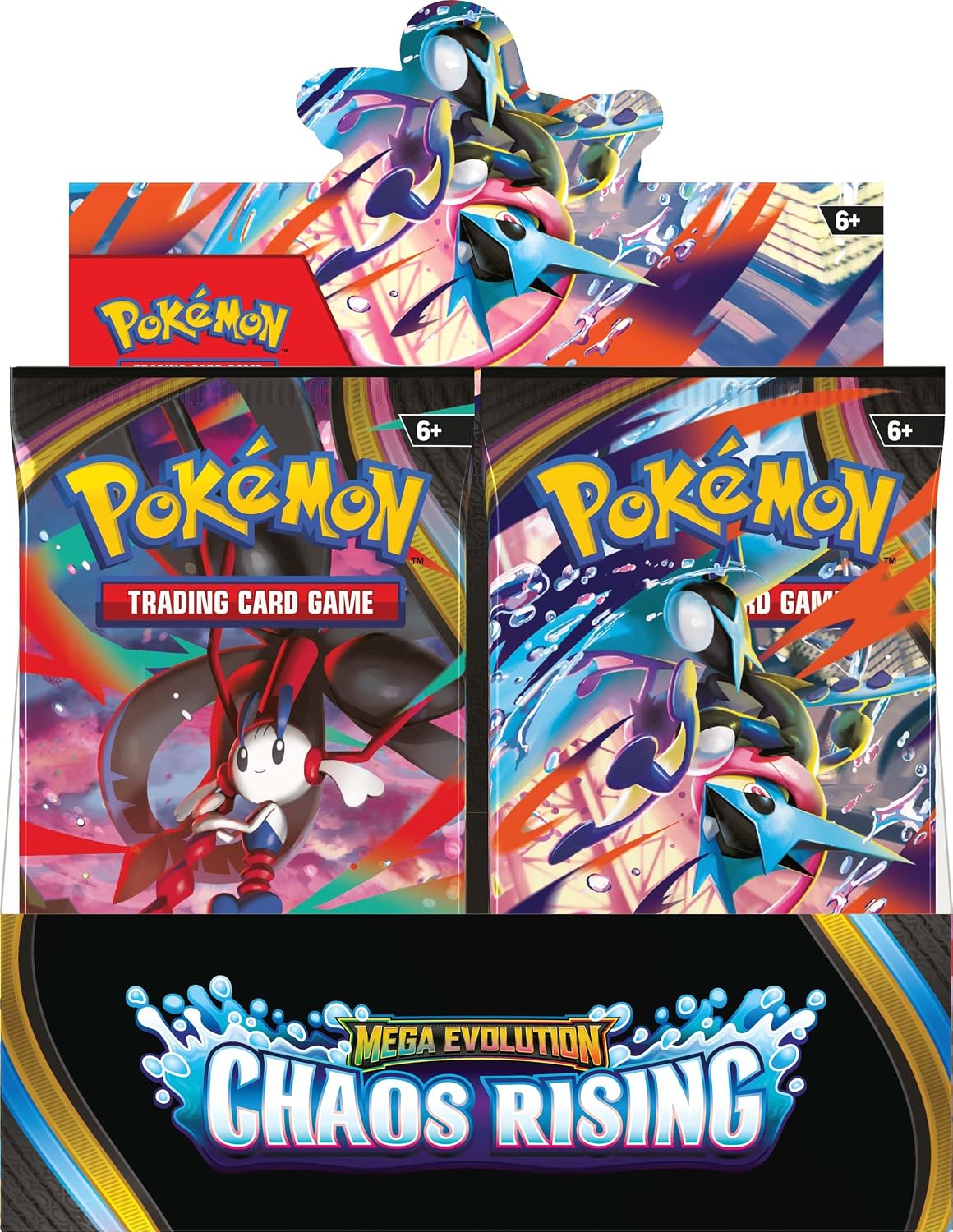 Pokémon TCG: Mega Evolution - Chaos Rising 1 x Booster Pack, Sammelkartenspiel