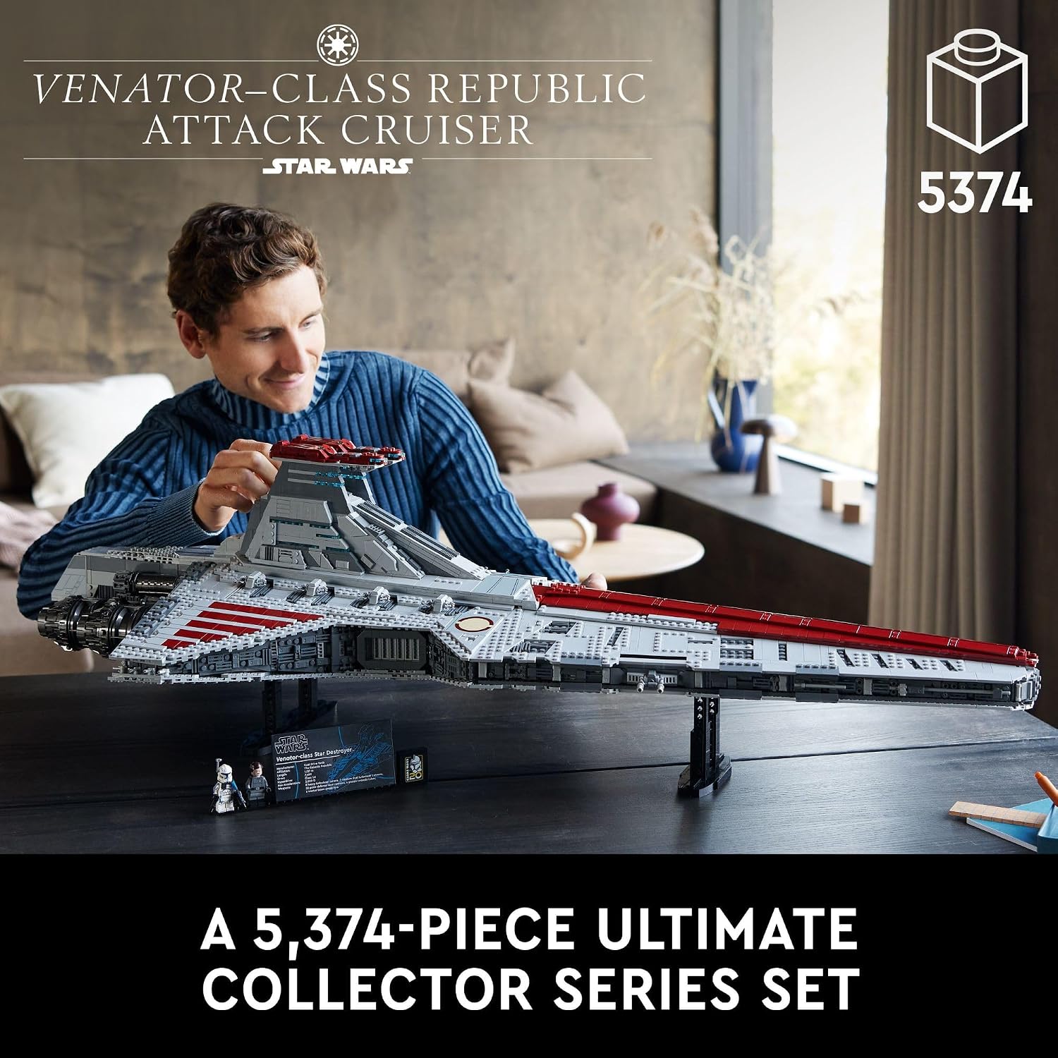 Lego 75367 Star Wars UCS Angriffskreuzer der Venator-Klasse Republik