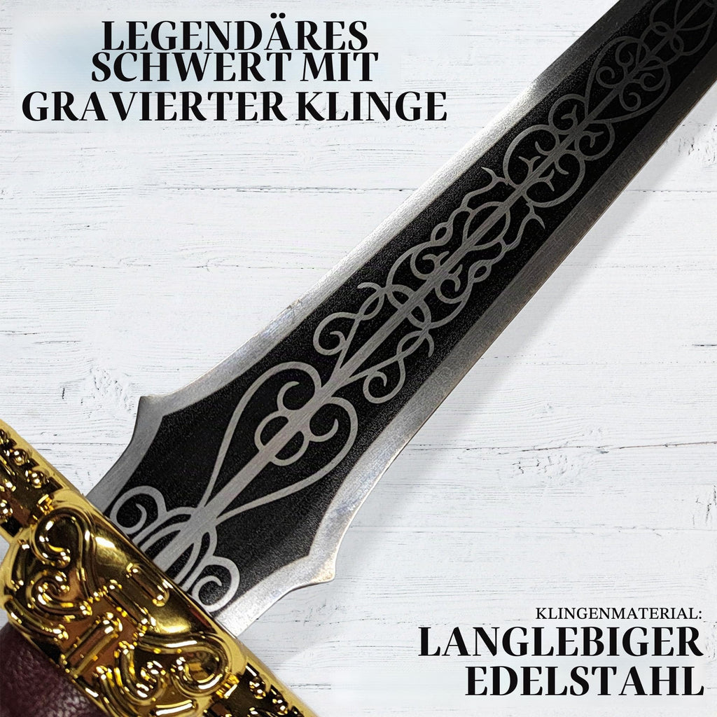 Elden Ring Schwert & Katana Repliken | Gamer Sword | Sammlerschwert & Cosplay Gamer Merch Zubehör Spiel | Fans und Cosplay