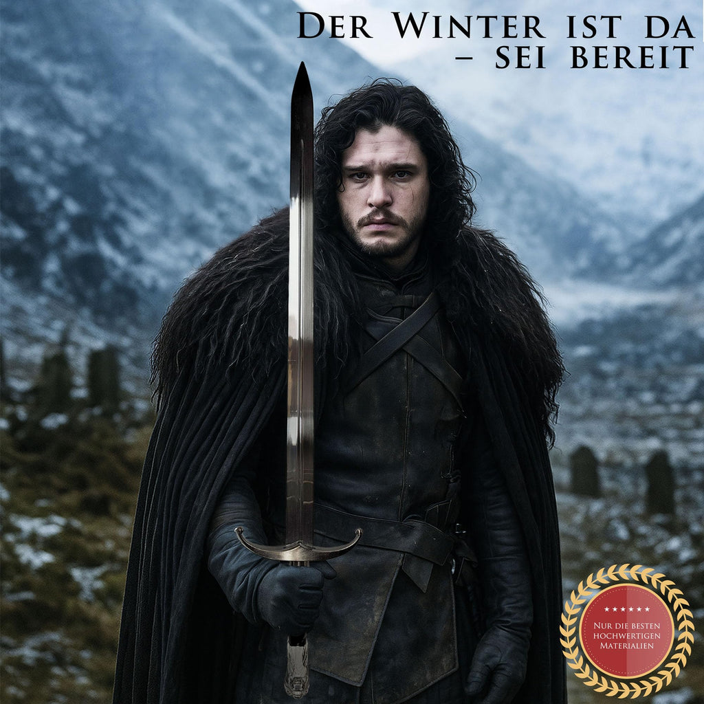 Game of Thrones Schwert | Authentisches Stück aus der Welt von Westeros | Stahlschwert | Hochwertige Verarbeitung | Perfekt für Sammler und Fans von Game of Thrones