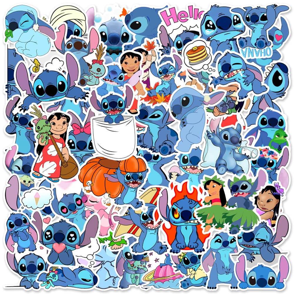 100 Stück One Piece Aufkleber für Wasserflaschen, Laptop, Computer, Skateboard, niedliches Aufkleber-Geschenk für Kinder, Teenager, wasserdicht