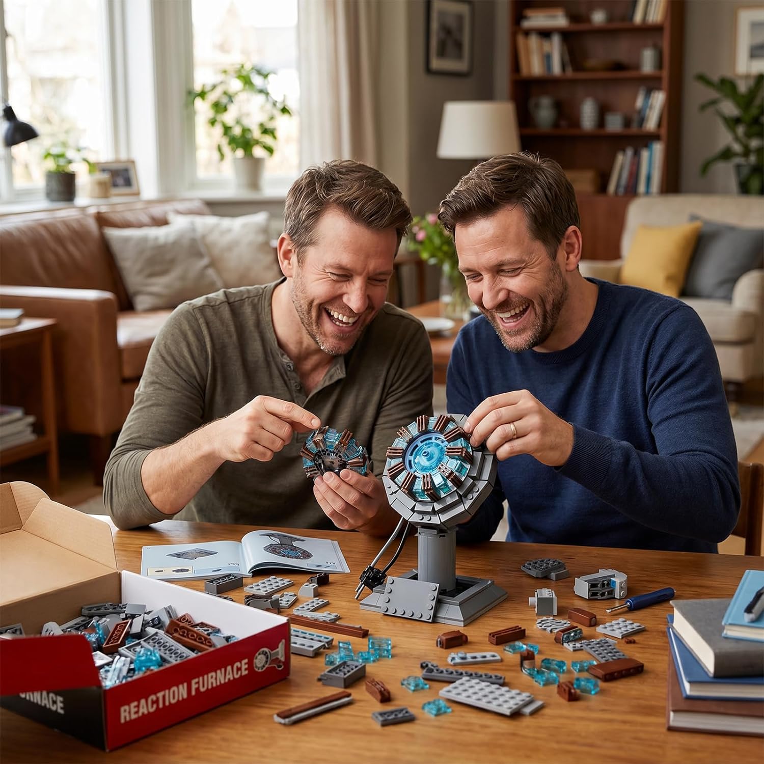 Arc Reactor Bausteinsatz, EIN Modell Spielzeug Beweis, DASS Tony EIN Herz hat, EIN Geschenk für Erwachsene
