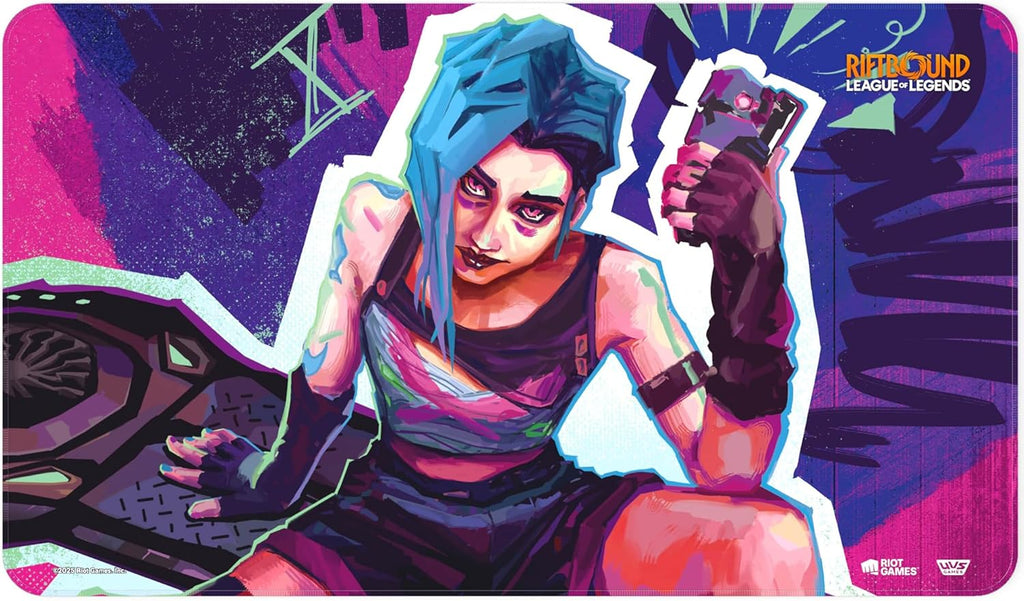 UVS Games Riftbound TCG: League of Legends: Jinx Playmat