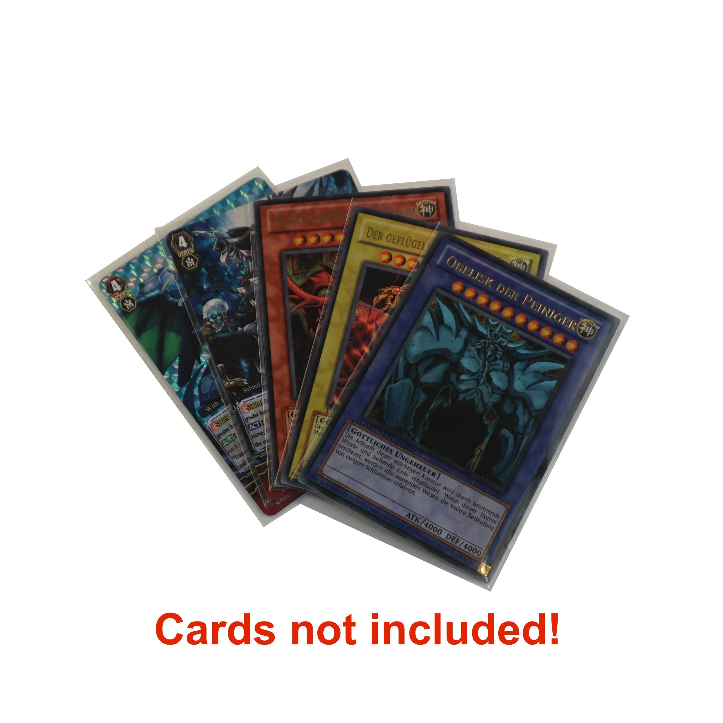 YuGiOh Structure Deck Legend of the Crystal Beasts | DEUTSCH | Yu-Gi-Oh! Karten NEU GÜNSTIG | + Arkero-G 50 Small Soft Sleeves japanische Kartenhüllen