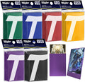 600ct Sammelkartenhülle Perfekte Passform MTG Kartenhüllen Sportkartenschutz für Fotokarte, Standard TCG Karten Sleeve Fit für Magic Baseball Card 66 * 91 mm (600)