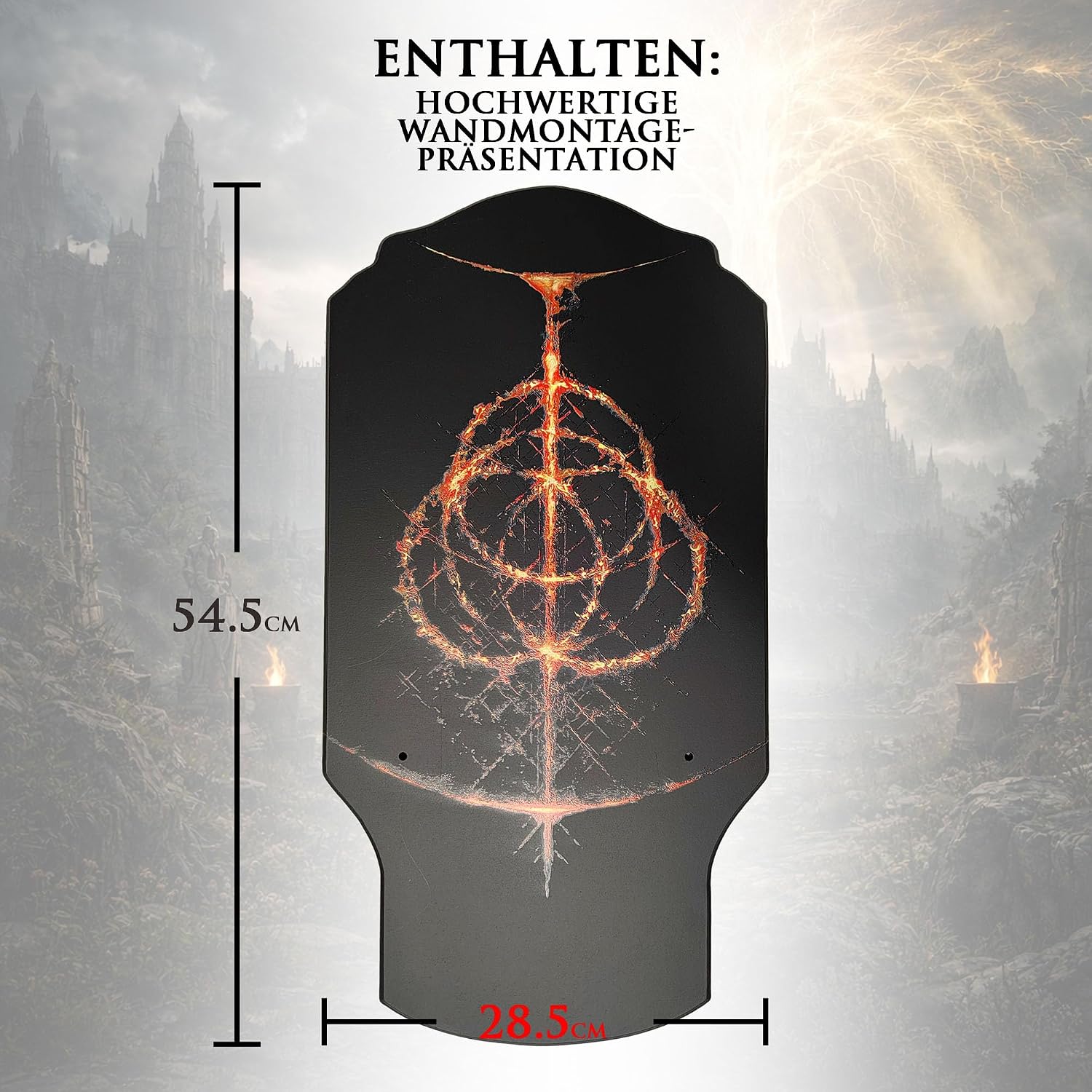 Elden Ring Schwert & Katana Repliken | Gamer Sword | Sammlerschwert & Cosplay Gamer Merch Zubehör Spiel | Fans und Cosplay