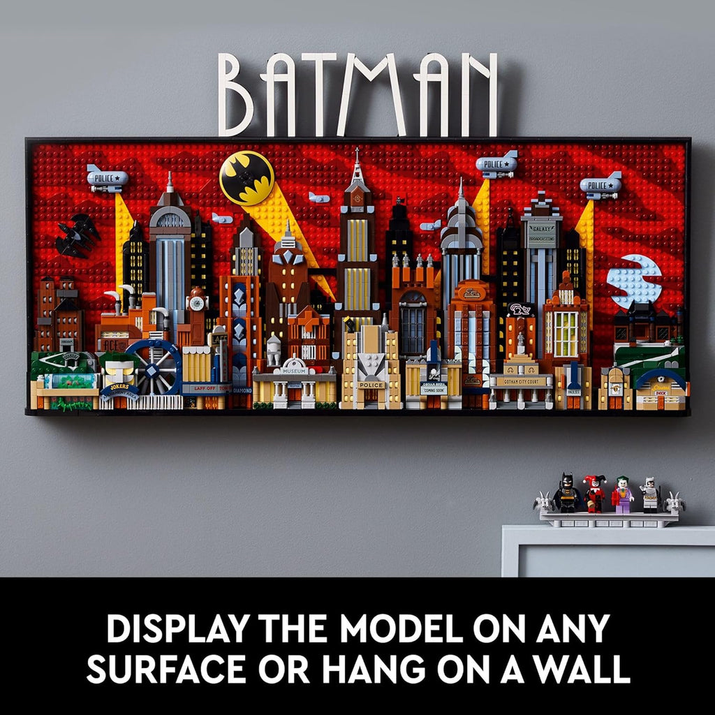 Lego DC Batman - Die Zeichentrickserie Gotham City Bauen und Ausstellen Erwachsenen-Set mit Minifiguren, DC Sammelgeschenk für Fans von Superhelden-Action- und Abenteuerfilmen, 76271