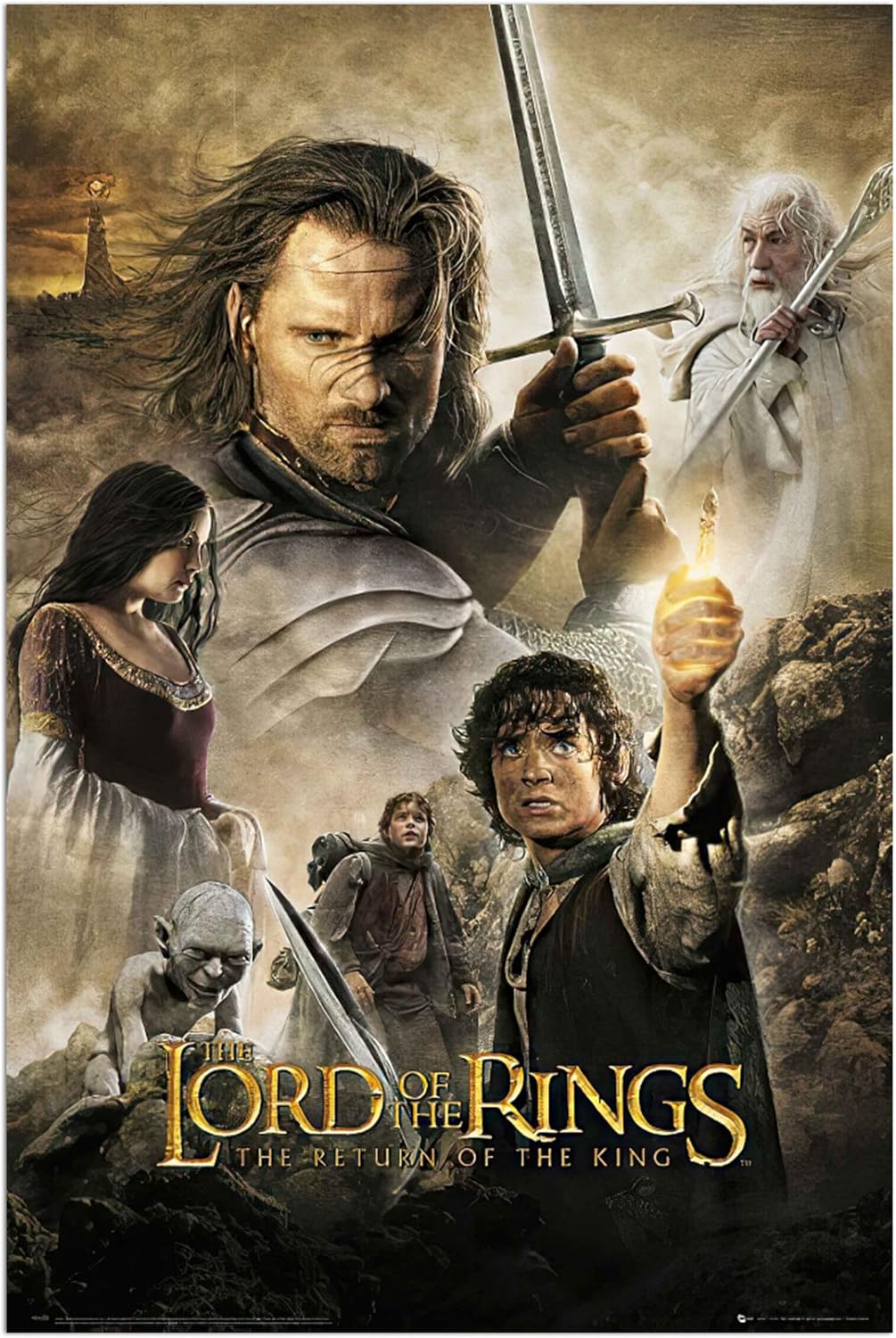 Herr der Ringe Posterset 3 Filmplakate 61 x 91,5 cm