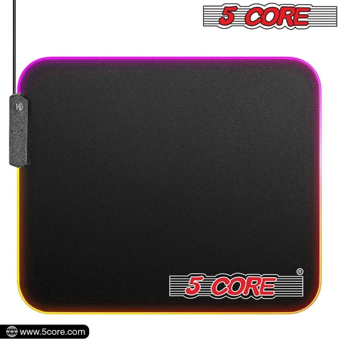 5Core RGB Gaming-Mauspad – 12 Lichteffekte für dein Gaming-Setup