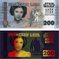 Star Wars Sammlerbanknote – Princess Leia Collectible Note – Limitierte Edition – mit goldenem Hologramm und UV-Effekten – Kein Spielzeug
