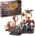 LEGO ǀ Marvel Avengers: Endgame Letzter Showdown - Bauspielzeug mit 10 Minifiguren, darunter Captain America, Iron Man, Black Panther & Dr. Strange - Kreatives Geschenk für Jungen und Mädchen 76323