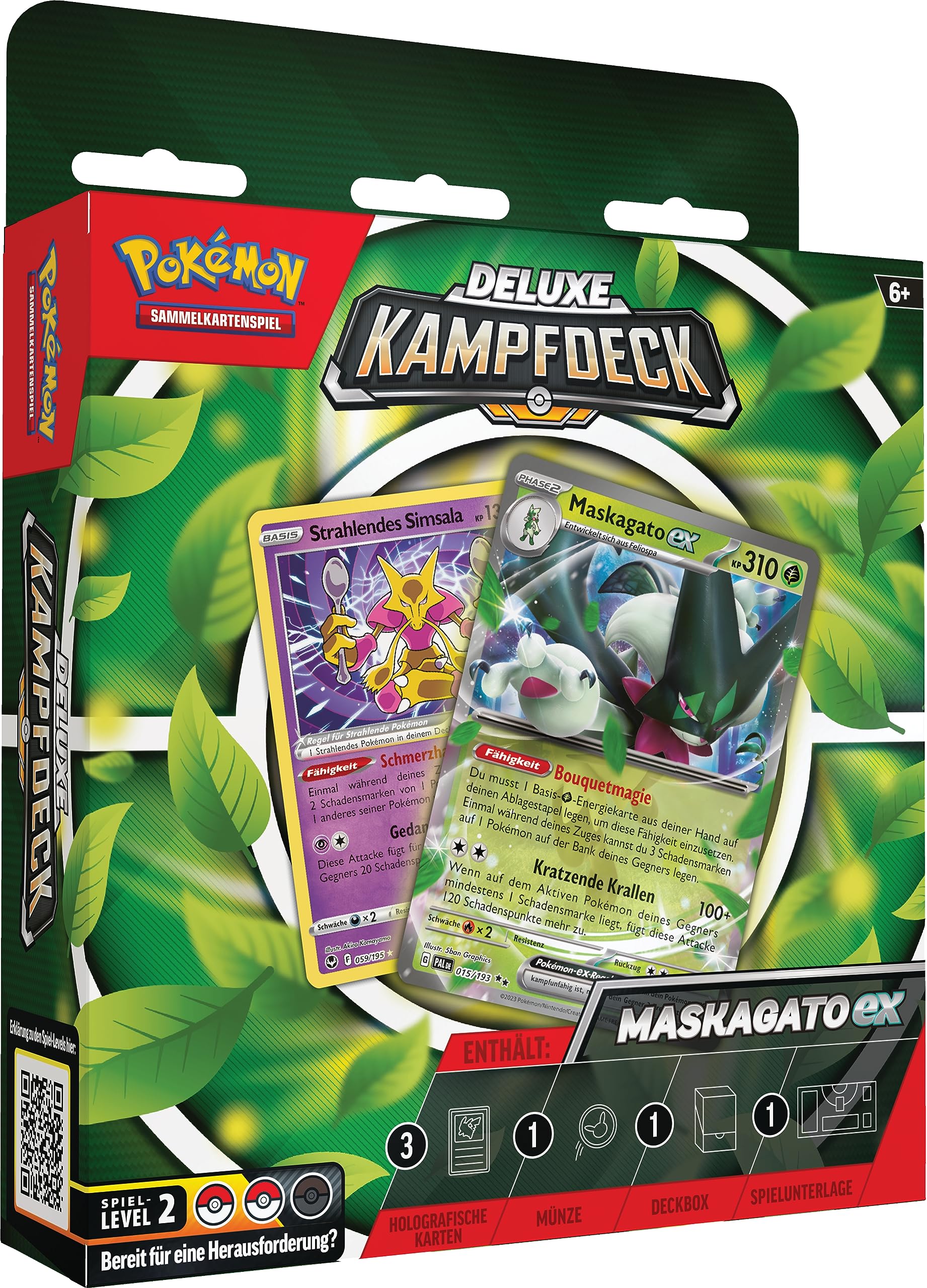 Pokémon-Sammelkartenspiel: Deluxe-Kampfdeck Zapdos-ex (sofort spielbares Deck mit 60 Karten & Zubehör)