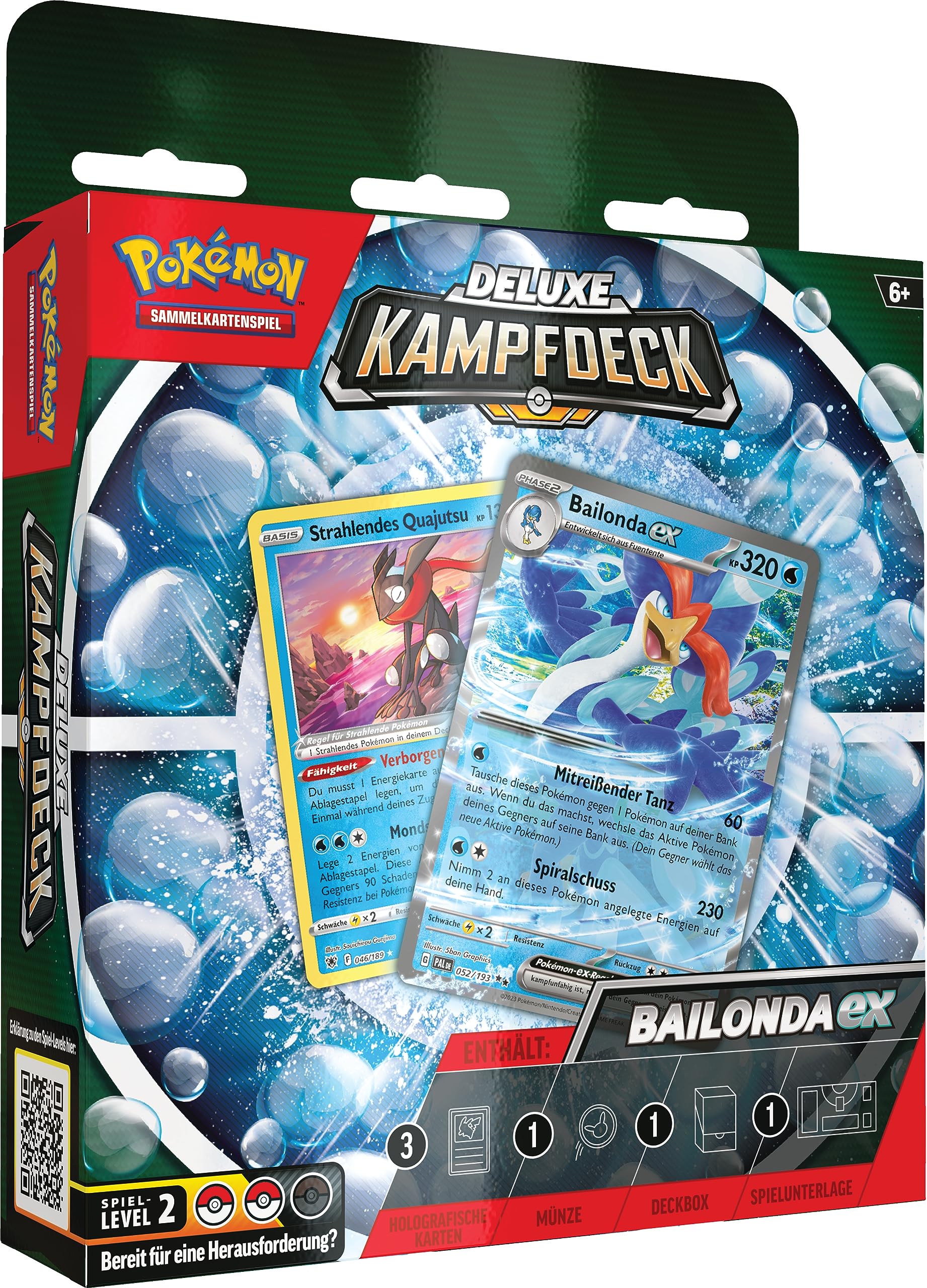 Pokémon-Sammelkartenspiel: Deluxe-Kampfdeck Zapdos-ex (sofort spielbares Deck mit 60 Karten & Zubehör)