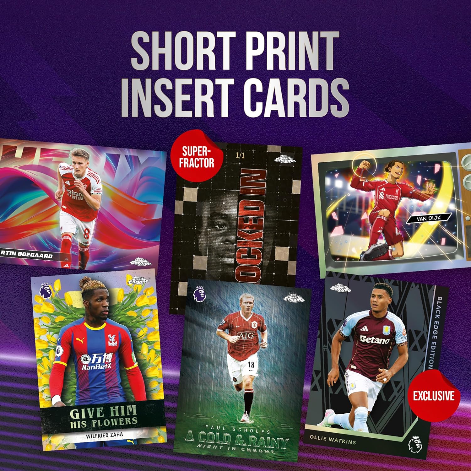 2026 Topps Chrom-Premier-Liga-Fußball, werksseitig versiegelt, Vorteilsbox