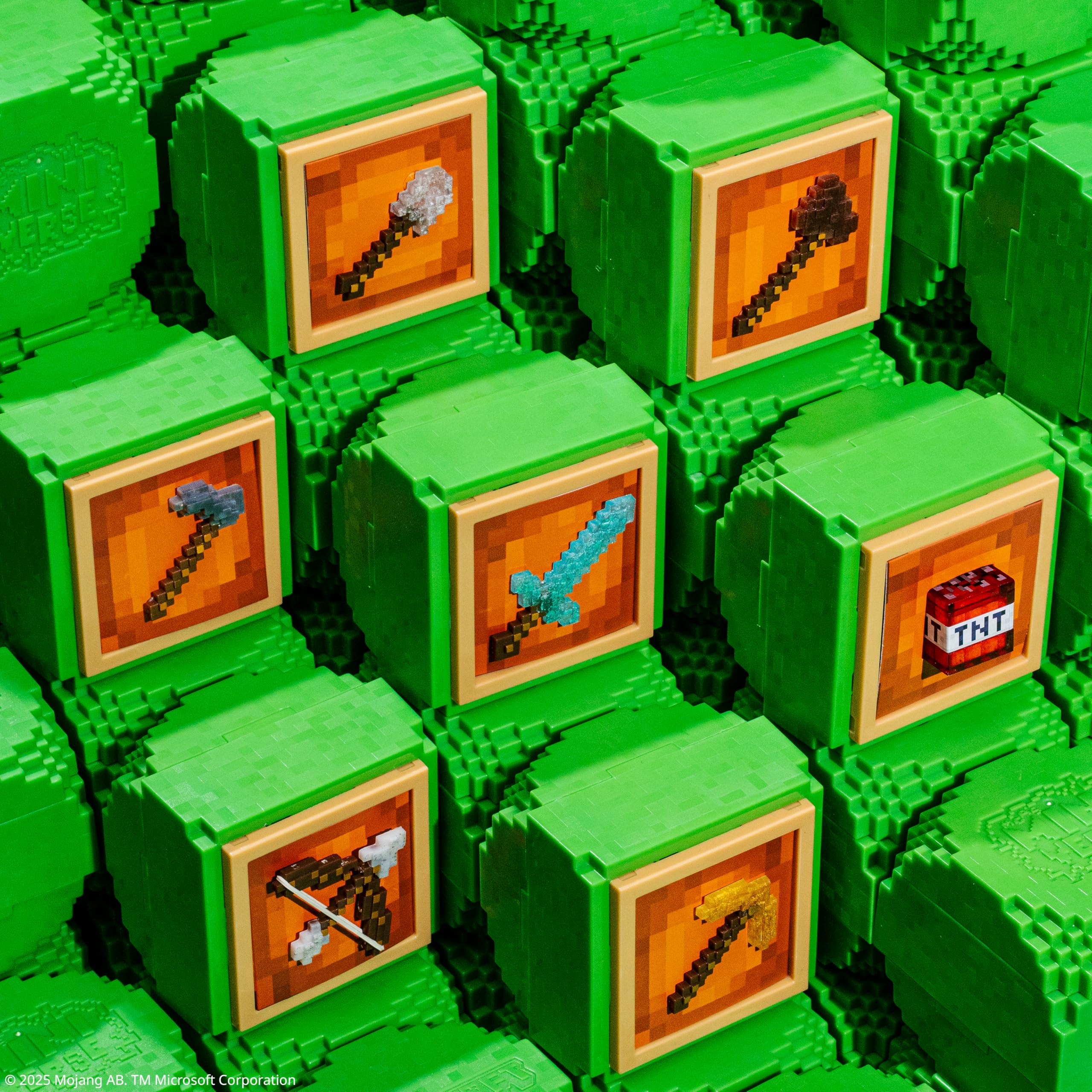 MGA's Miniverse Make It Mini Minecraft – Minecraft Mini-Sammlerstücke, Geheimnisvolle Blindverpackung, Harz-Bastelspiel, 12 Sammlerstücke, Nicht Essbar – Für Sammler, ab 8 Jahren