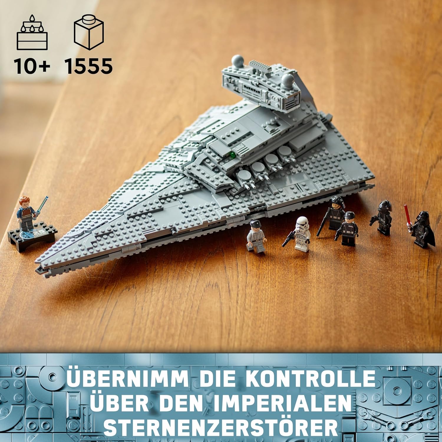 LEGO Star Wars 75394 Imperialer Sternzerstörer – Raumschiff-Spielzeug mit detailliertem Innenraum und 7 Minifiguren – Geburtstagsgeschenk für Jungs ab 10 Jahren und Erwachsene Fans