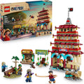 LEGO ONE PIECE - Showdown im Arlong Park - Interaktives Spielzeug mit 5 Minifiguren - Ruffy & Nami sowie Einer einstürzenden Pagode - Anime Geschenk für Jungen, Mädchen & Fans ab 9 Jahren - 75638