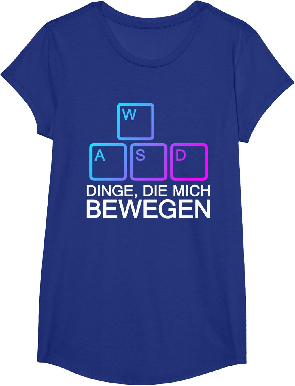 Dinge Die Mich Bewegen WASD PC Gamer WASD T-Shirt