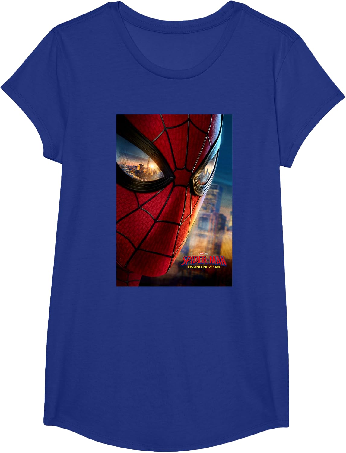 Marvel Studios Spider-Man BND Movie 2026 Mask Eyes Poster T-Shirt