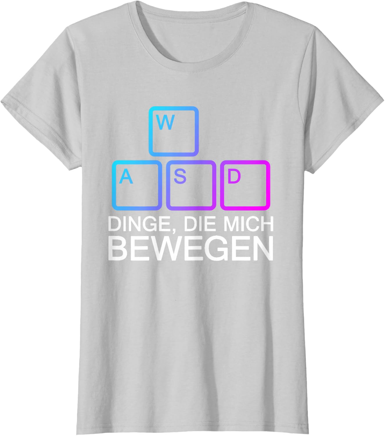 Dinge Die Mich Bewegen WASD PC Gamer WASD T-Shirt