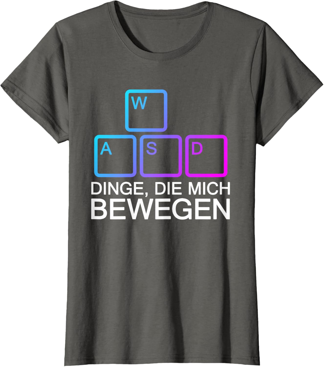 Dinge Die Mich Bewegen WASD PC Gamer WASD T-Shirt