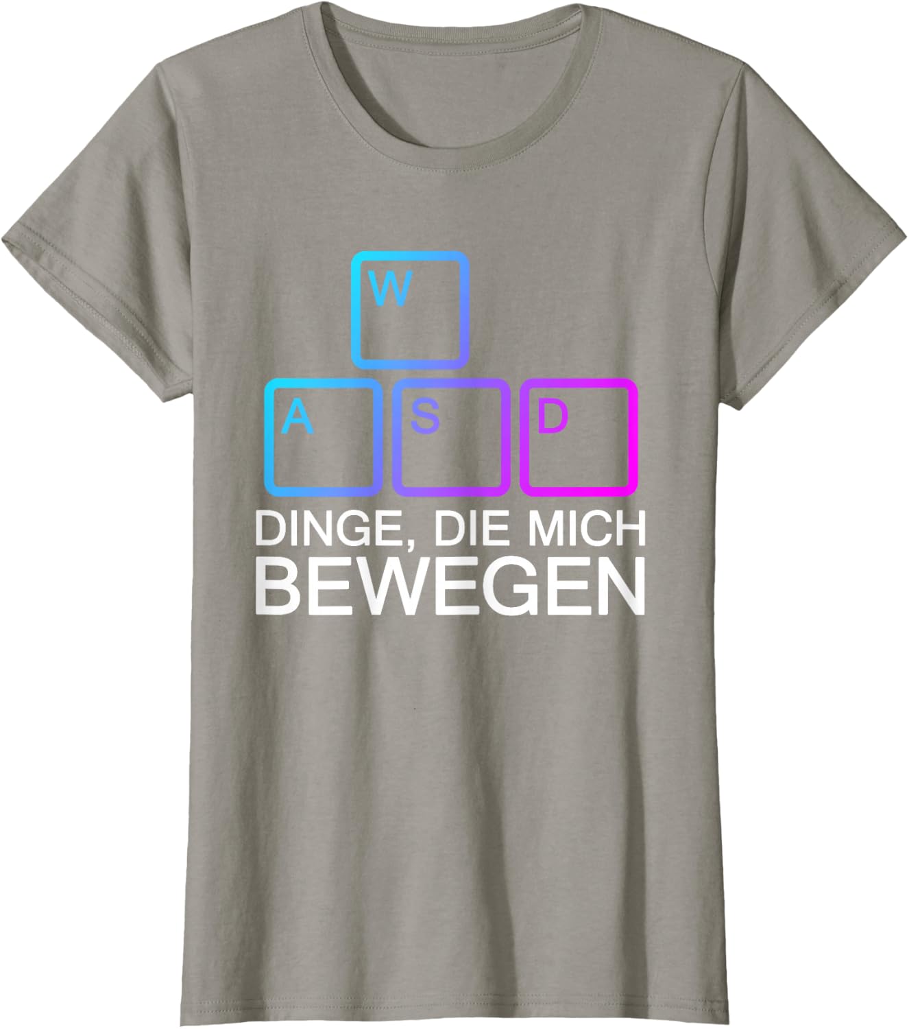 Dinge Die Mich Bewegen WASD PC Gamer WASD T-Shirt