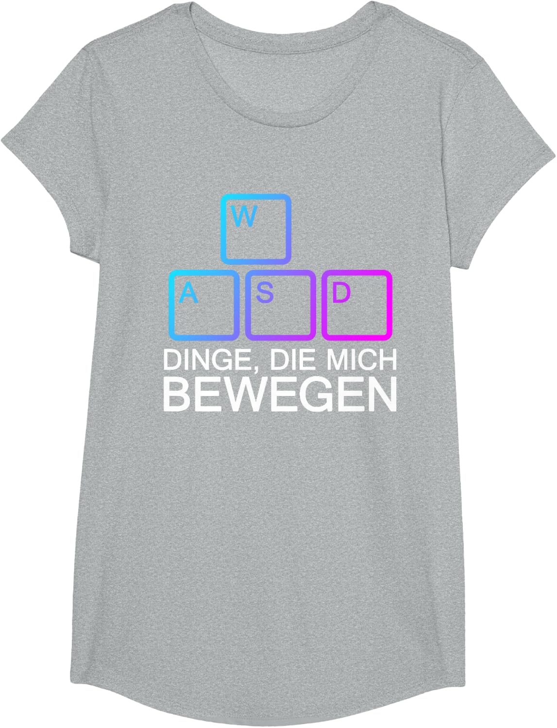 Dinge Die Mich Bewegen WASD PC Gamer WASD T-Shirt
