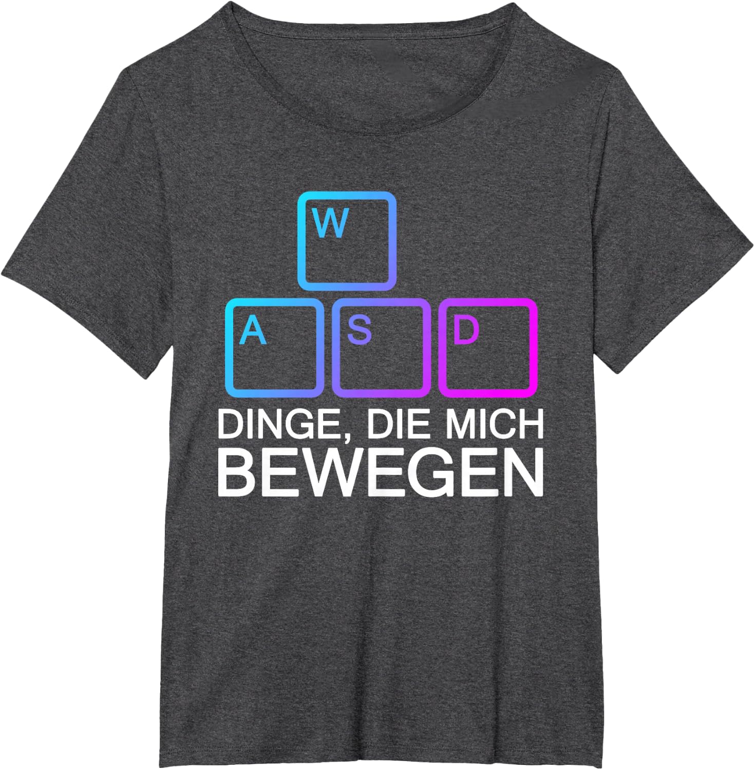 Dinge Die Mich Bewegen WASD PC Gamer WASD T-Shirt