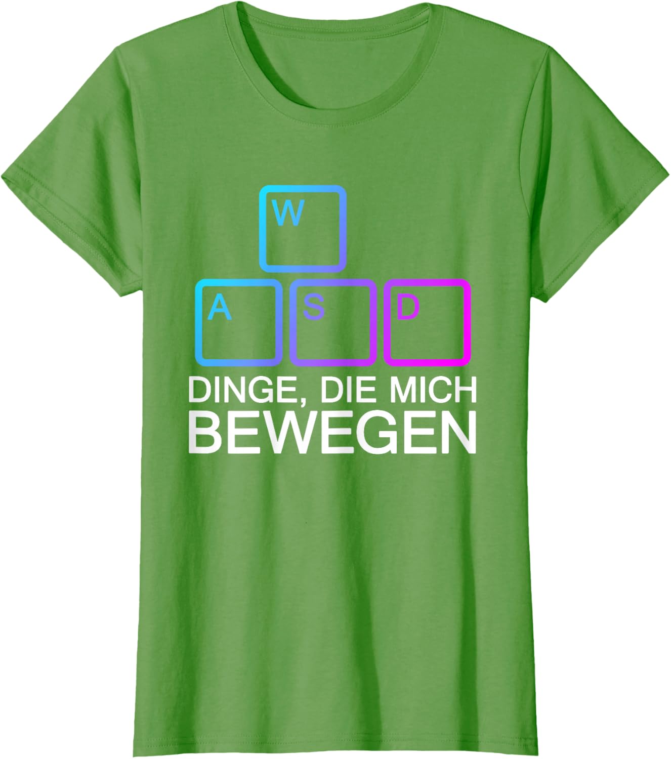 Dinge Die Mich Bewegen WASD PC Gamer WASD T-Shirt