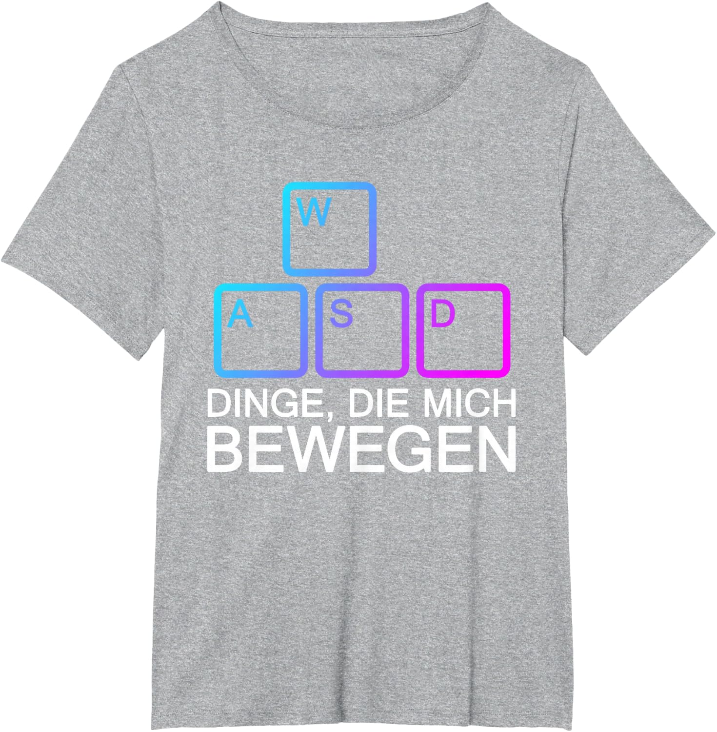 Dinge Die Mich Bewegen WASD PC Gamer WASD T-Shirt