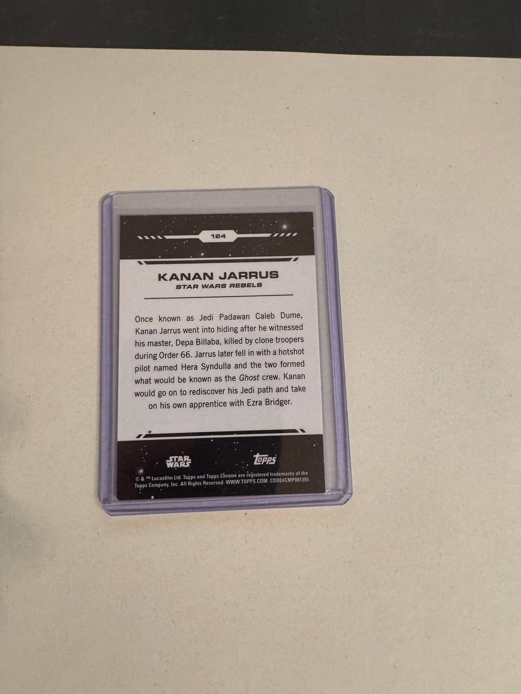 Kanan Jarrus | 2024 Topps Chrome Star Wars Rebels