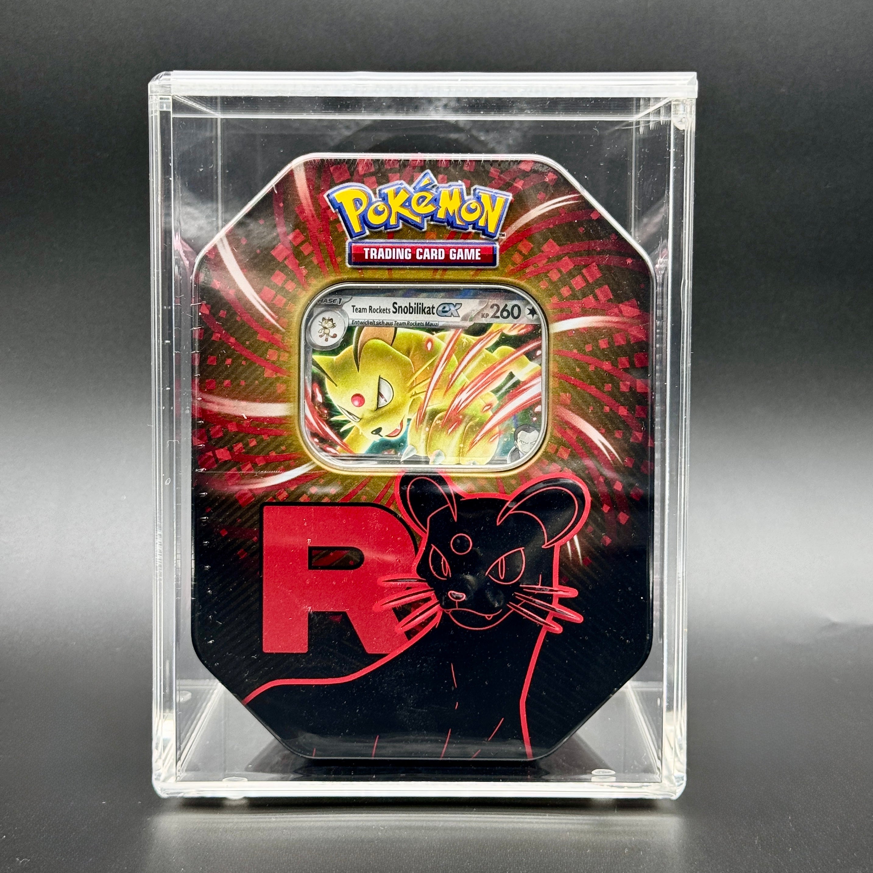 Premium Acrylcase für Pokemon Tins DE/ENG