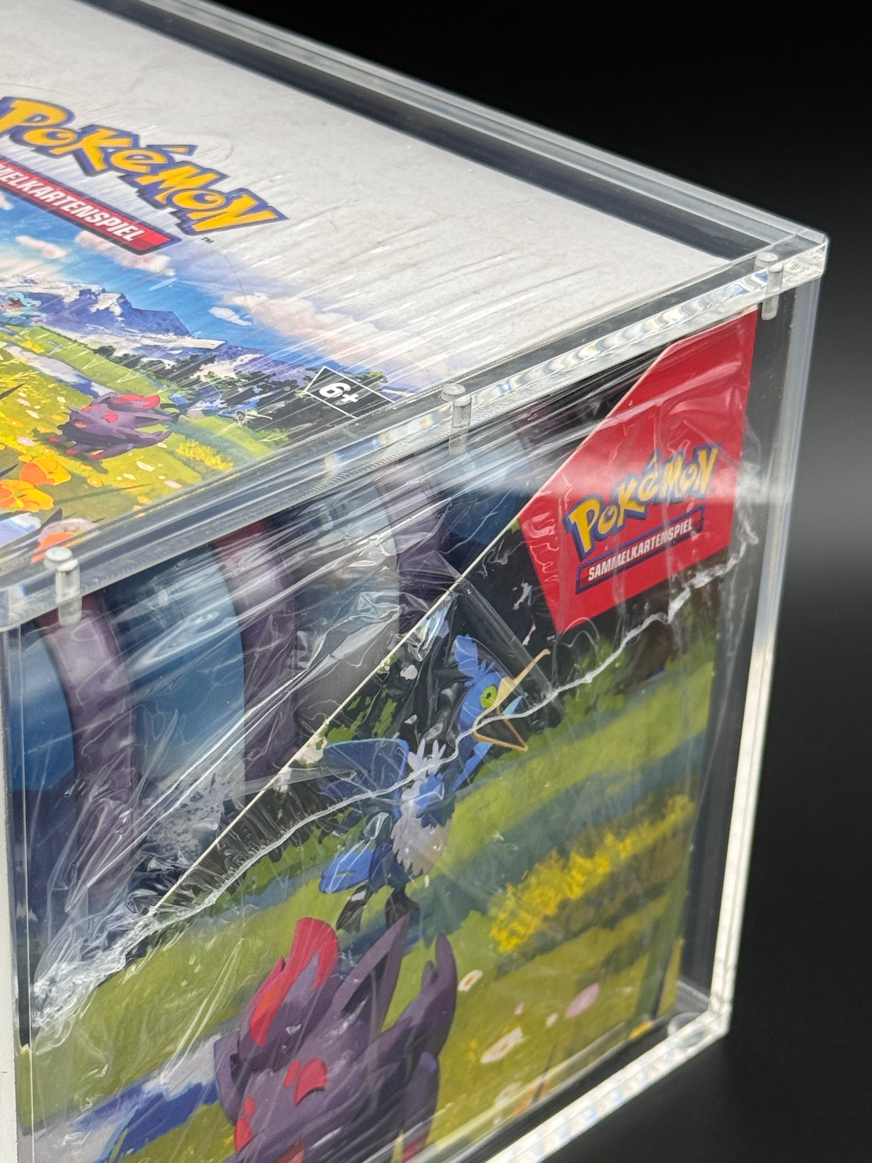Premium Acrylcase für Pokemon Mini Tin Display (10 Tins) DE/ENG