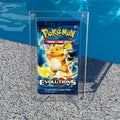 Premium Acrylcase für Booster Packs Englisch/Deutsch inkl. Standfuß