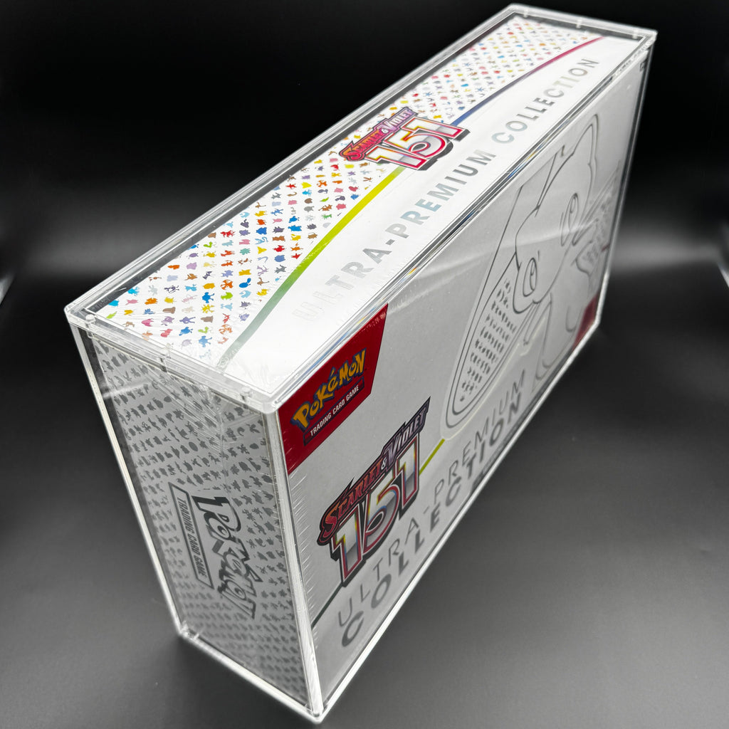 Premium Acrylcase für Pokemon 151 Ultra Premium Kollektion & Mega Glurak EX UPC - Version 2