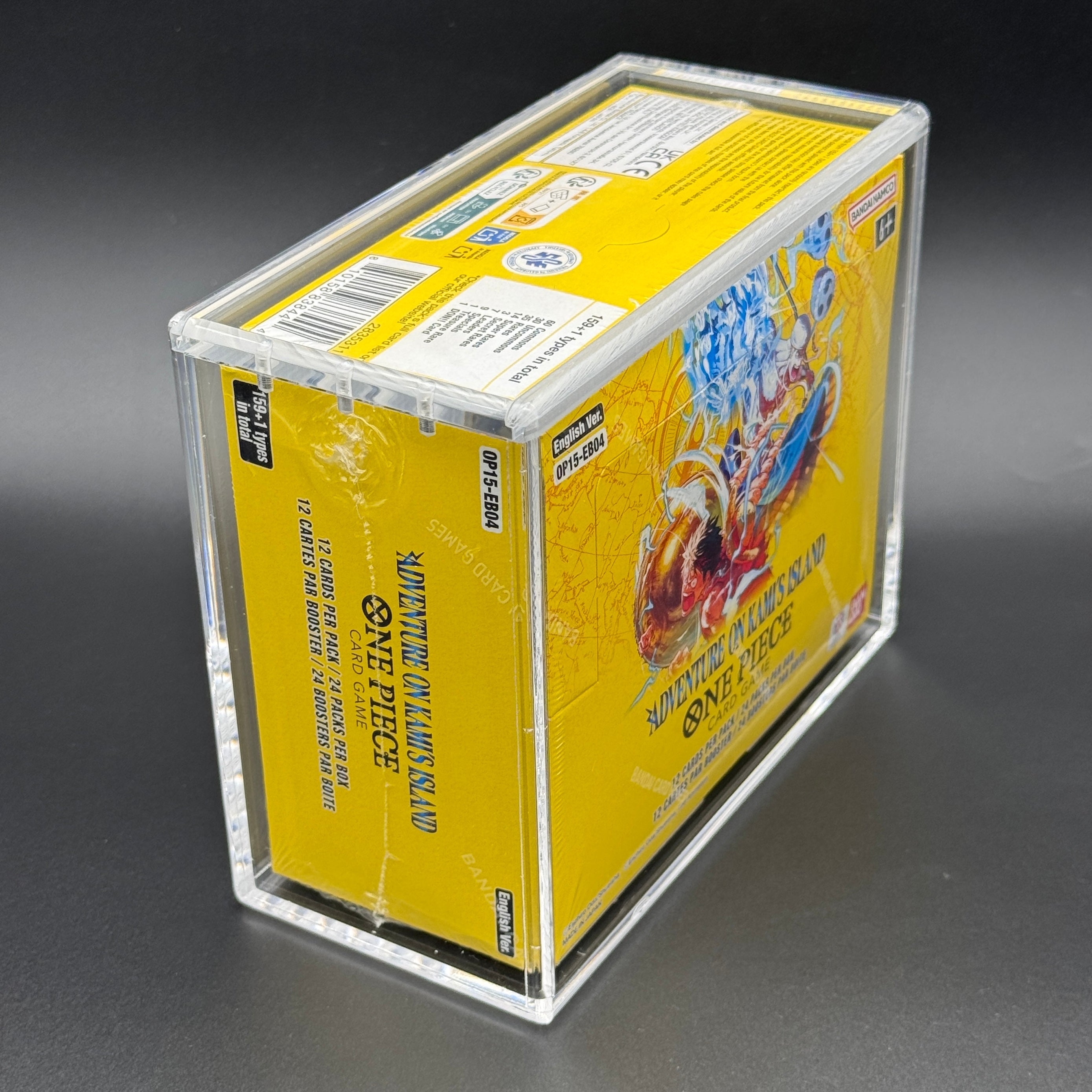 Premium Acrylcase für One Piece Booster Box Englisch OP 04 - OP 15